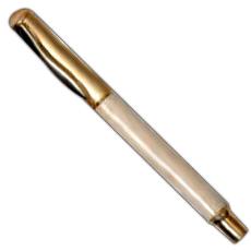 Wooden Ball Pen With Glossy Finished Ends