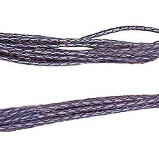 Flat Braided Leather Cord