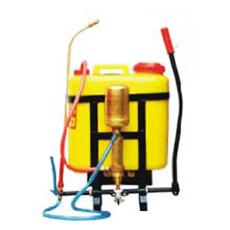 Knapsack Sprayer With Outside Plastic Chamber Tank