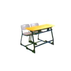 Student Desk With Two Seater Chair