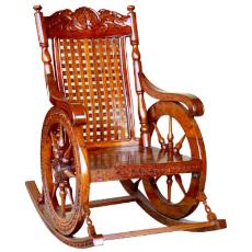 Decorative Wooden Rocking Chair