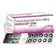 Cefixime Based Dispersible Tablet