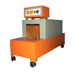 Shrink Wrapping Machine With Transparent Glass Cement Hood