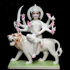 Fine Polished Durga Mata Statue