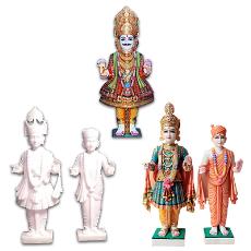 Marble Made Swami Narayan Statues