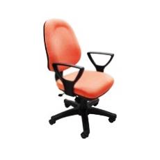 Medium Back Brown Office Chair