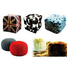 Home Furnishing Purpose Seating Pouffes