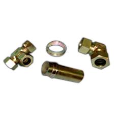 Steel/ Stainless Steel/ Brass Single Ferrule Fittings