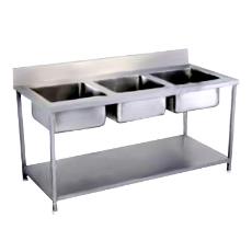 Corrosion And Abrasion Resistant Metal Sink