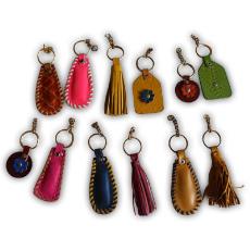 Leather Made Designer Keychain