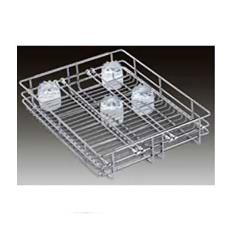 Glass Basket For Modular Kitchen