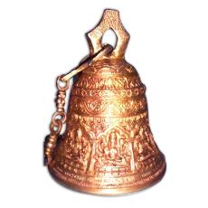 Glossy Finished Brass Bell