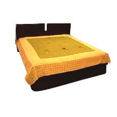 Wood Square Double Bed