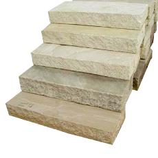 Outdoor Purpose Sandstone Block Steps