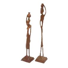 Brass Made Decorative Human Figure Statues