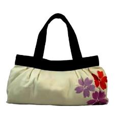 Cotton Made Decorative Handbag