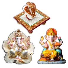 Marble Made Ganesh Statues