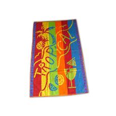 Printed Colourful Bath Towels