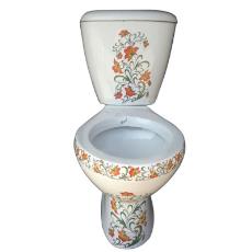 Colourful Floral Designed Toilet Seat