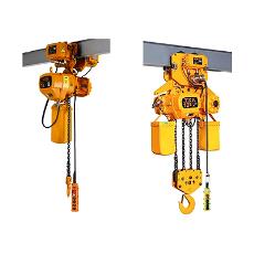 Electric Chain Hoist With Push Trolleys