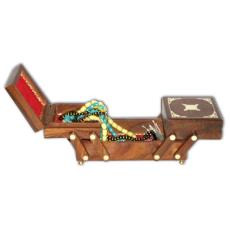 Folding Type Wooden Jewellery Box