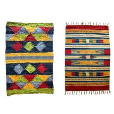 Cotton Made Colourful Rugs