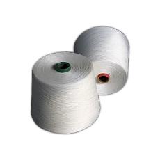 Raw White Polyester Staple Fibre Yarn