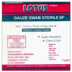 Gauze Swab For Wounds Dressing