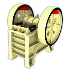 Jaw Crusher With Fly Wheel