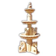 Intricately Carved Stone Fountains