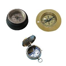 Brass Finished Nautical Compasses