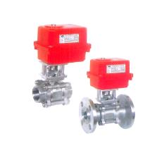 2 Way Electrical Actuator Ball Valve