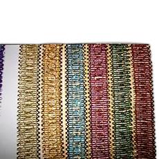 Colourful Polyester Zari Laces