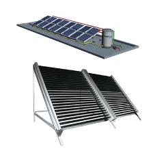 Solar Water Heating System With Industrial Manifolds