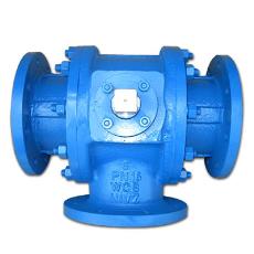 Two Seat Supported Three Way Ball Valve