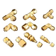 Brass Made Flare Fittings