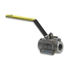 3 Piece Ball Valve With Reduced Port