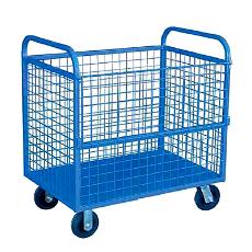 Industrial Grade Wire Mesh Trolleys