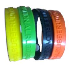 Embossed Type Wrist Bands