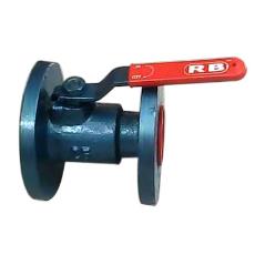 Single Piece Ball Valve With Flanged End