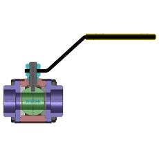 Socket Weld Type Ball Valve