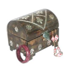 Jewellery Box With Lockable Lid