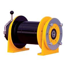 Manually Operated Winches With Free Shaft