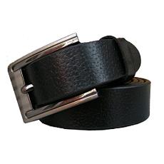 Black Formal Leather Belt