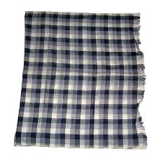 Cotton Made Check Stoles