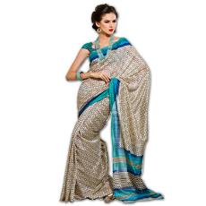 Fine Textured Designer Silk Saree