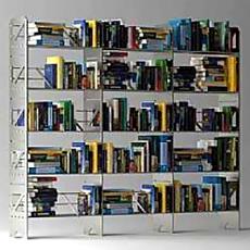 Compact Designed Steel Bookcase