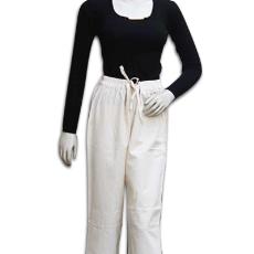 White Coloured Pant For Ladies