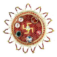 Light Weight Decorative Thali