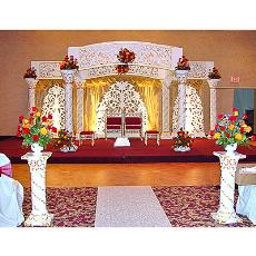 Fibreglass Made Colourful Mandap